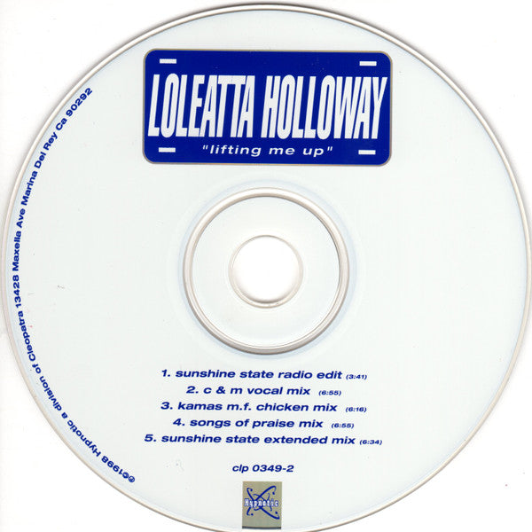 Loleatta Holloway : Lifting Me Up (CD, Maxi)