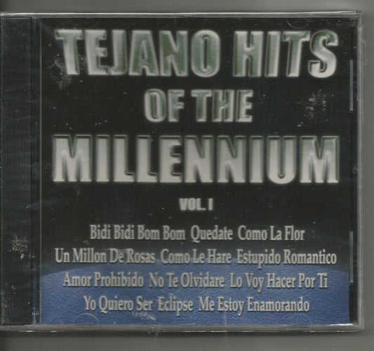 VARIOUS : Tejano Hits Of The Millennium - Vol 1 (CD)