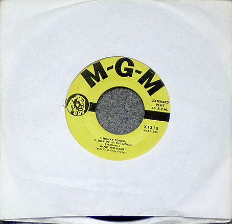 Hank Williams : Honky-Tonkin' (Vol. II) (7", EP)