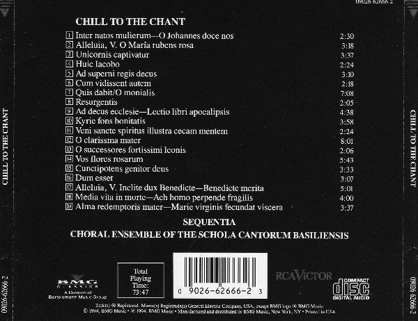 Various : Chill To The Chant (CD, Comp)