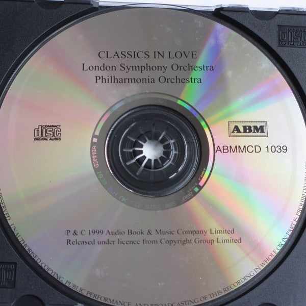 London Symphony Orchestra, Philharmonia Orchestra : Classics In Love (CD)