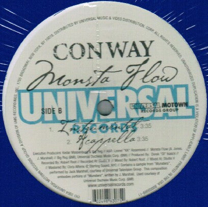 Conway (3) : Monsta Flow (12")