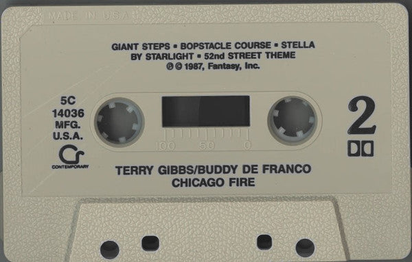 Terry Gibbs / Buddy DeFranco : Chicago Fire (Cass, Album)