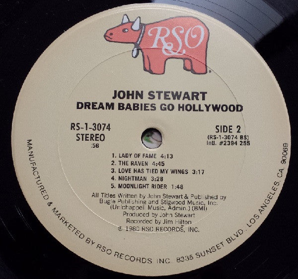John Stewart (2) : Dream Babies Go Hollywood (LP, Album, 56)