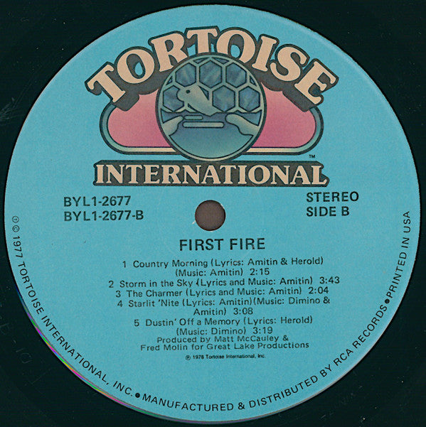 First Fire : First Fire (LP, Album)