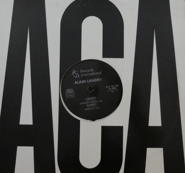 Alain Landry : Candy (12")