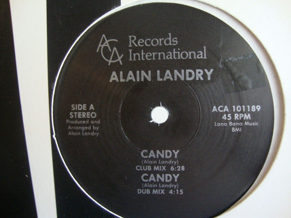 Alain Landry : Candy (12")