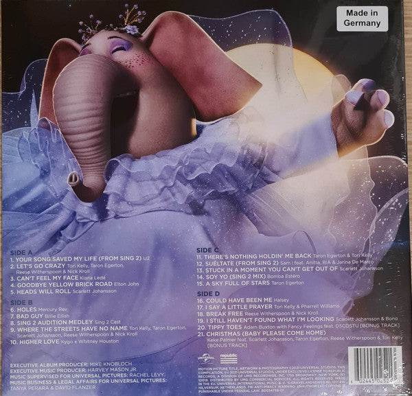 Various : Sing 2 (Original Motion Picture Soundtrack) (2xLP, Album)