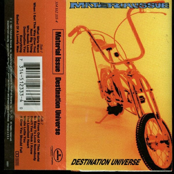 Material Issue : Destination Universe (Cass, Album, 35,)