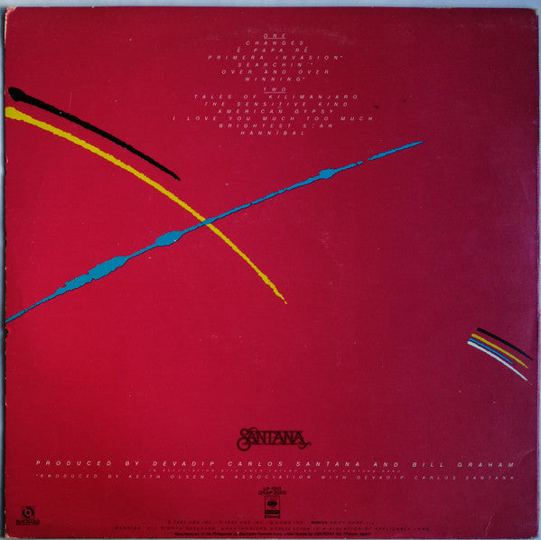 Santana : Zebop! (LP, Album)