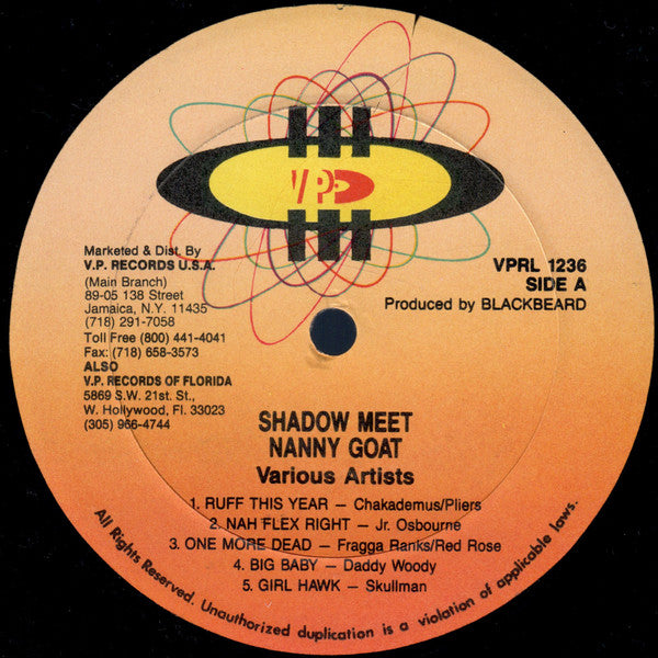 Various : Shadow Meets Nanny Goat (LP, Comp)