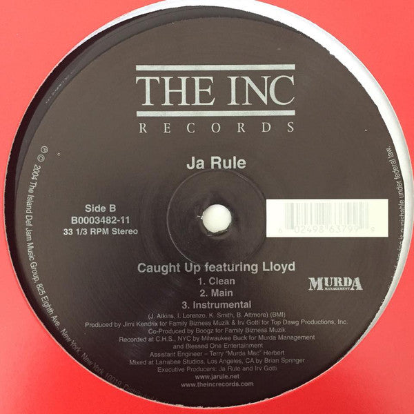 Ja Rule Feat. R. Kelly & Ashanti : Wonderful (12", Single)