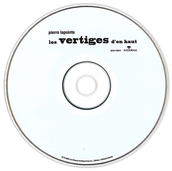 Pierre Lapointe : Les Vertiges D'en Haut (CD, EP)