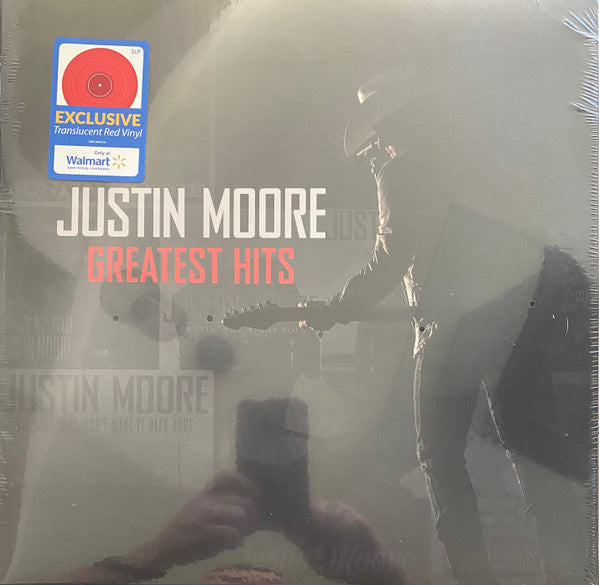 Justin Moore : Greatest Hits (LP, Comp, Red)