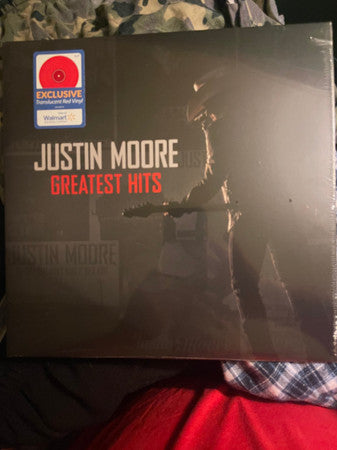 Justin Moore : Greatest Hits (LP, Comp, Red)