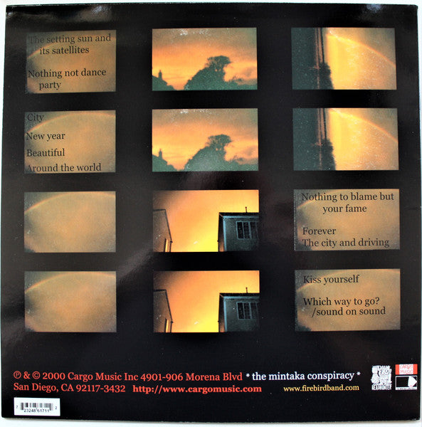 The Firebird Band : The Setting Sun And Its Satellites (LP, Album, Red)