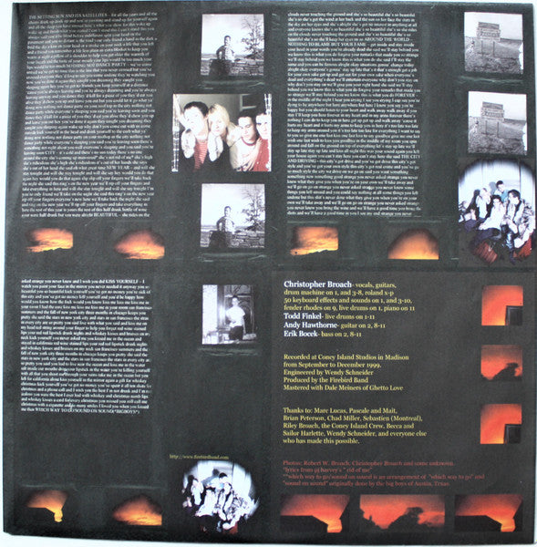 The Firebird Band : The Setting Sun And Its Satellites (LP, Album, Red)