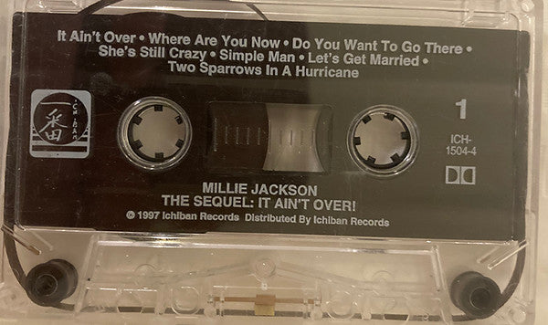 Millie Jackson : The Sequel: It Ain't Over (Cass, Album)