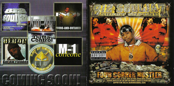 Short Capone* Of 812 Souljaz : Four Corner Hustler (CD, Album)