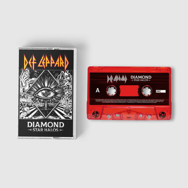 Def Leppard : Diamond Star Halos (Cass, Album, Red)