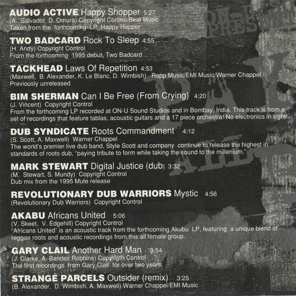 Various : Pay It All Back (Volume 5) (CD, Comp)