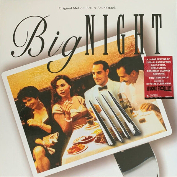 Various : Big Night (Original Motion Picture Soundtrack) (LP, RSD, Cle)
