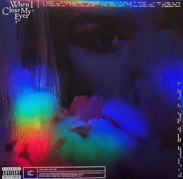 Chelsea Cutler : When I Close My Eyes (2xLP, Album, Dlx, Cle)
