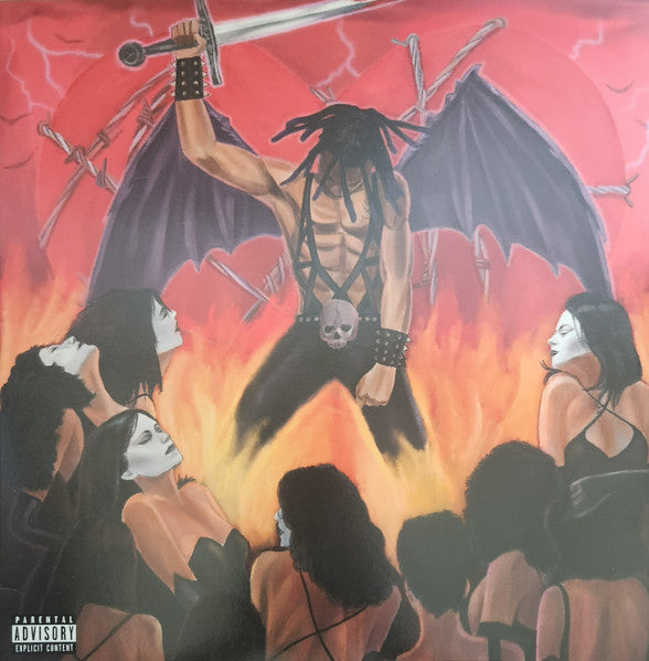 Dro Kenji : Eat Your Heart Out (LP, Album, Pin)