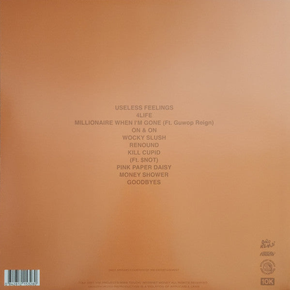 Dro Kenji : Eat Your Heart Out (LP, Album, Pin)