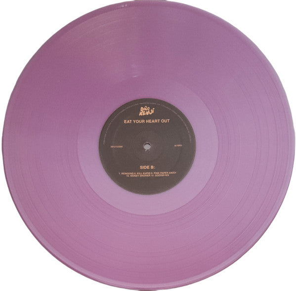 Dro Kenji : Eat Your Heart Out (LP, Album, Pin)