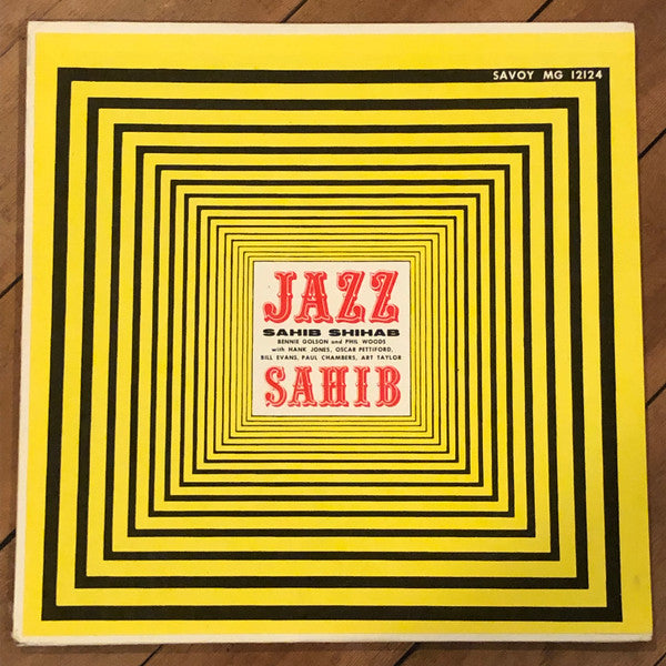 Sahib Shihab : Jazz Sahib (LP, Album, Mono, Mar)