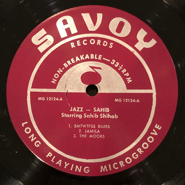 Sahib Shihab : Jazz Sahib (LP, Album, Mono, Mar)