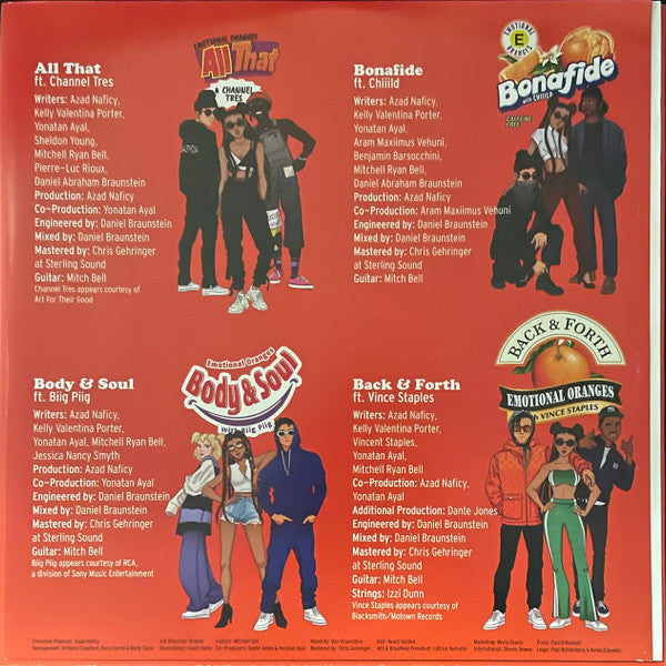 Emotional Oranges : The Juicebox (LP, Album)