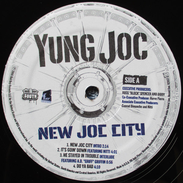 Yung Joc : New Joc City (2xLP, Album)