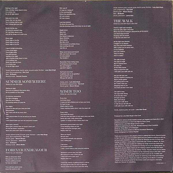 Luke Sital-Singh : Dressing Like A Stranger (LP, Club, Opa)
