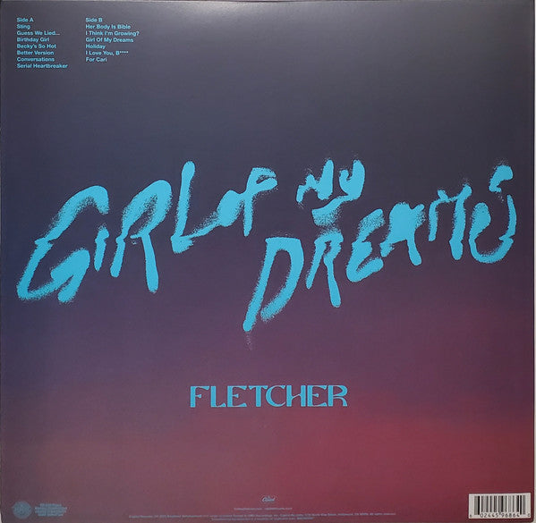Fletcher (19) : Girl Of My Dreams (LP, Album, Ltd, Hot)