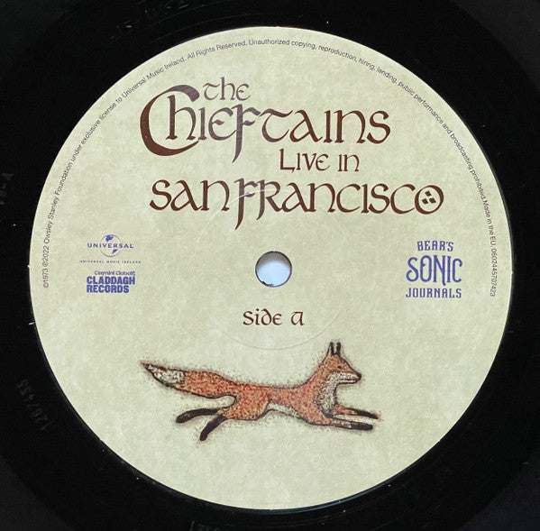 The Chieftains : The Foxhunt (San Francisco 1973) (LP, Album)