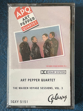 Art Pepper Quartet : The Maiden Voyage Sessions, Vol. 3 (Cass, Album)