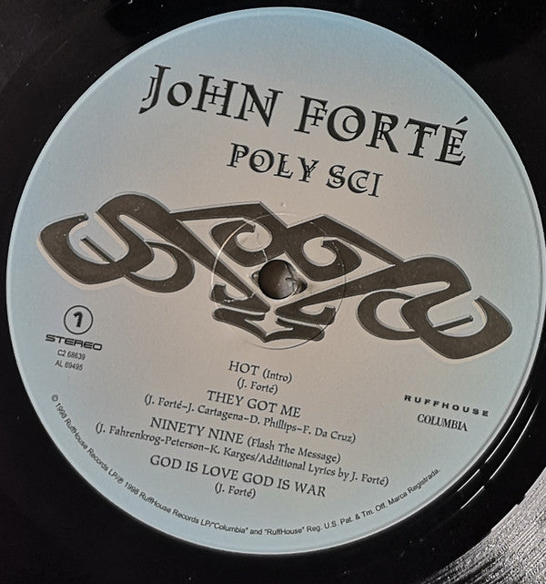 John Forté : Poly Sci (2xLP, Album)
