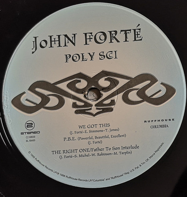John Forté : Poly Sci (2xLP, Album)