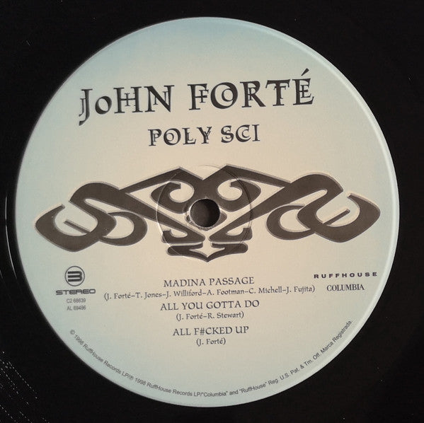 John Forté : Poly Sci (2xLP, Album)