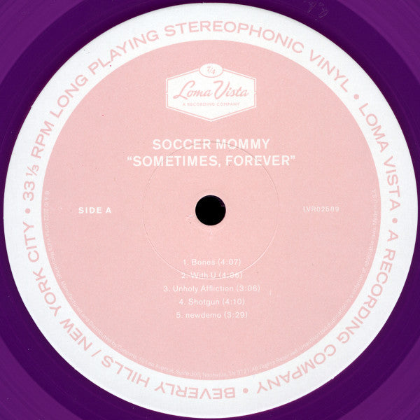 Soccer Mommy : Sometimes, Forever  (LP, Album, Ltd, Vio)