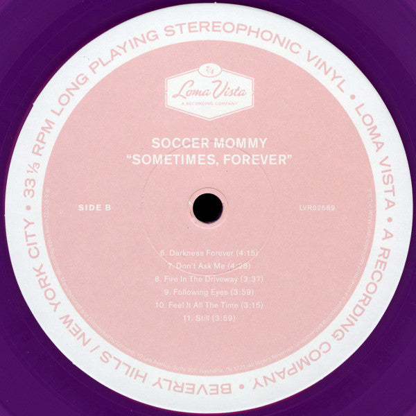 Soccer Mommy : Sometimes, Forever  (LP, Album, Ltd, Vio)