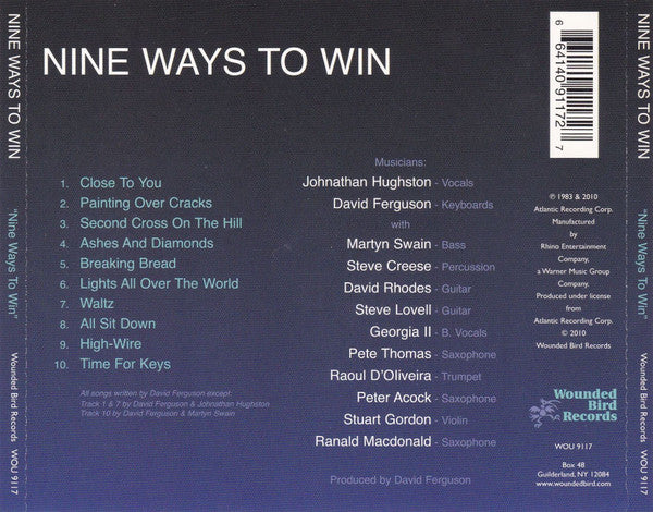 Nine Ways To Win : Nine Ways To Win (CD, Album, RE, RM)
