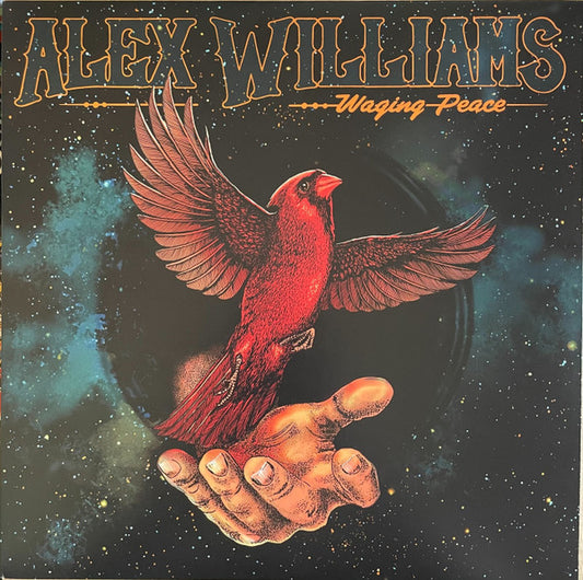 Alex Williams (12) : Waging Peace (LP, Album, Ltd, Num, Cle)