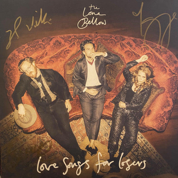 The Lone Bellow : Love Songs For Losers (LP, Album, Whi)