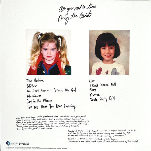 Daisy the Great : All You Need Is Time (LP, Album + Flexi, 7")