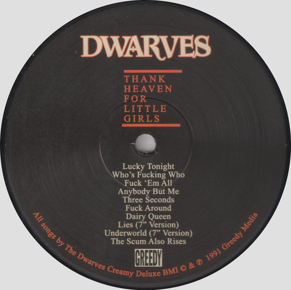 Dwarves : Thank Heaven For Little Girls (LP, Album, RE, RM)