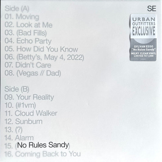 Sylvan Esso : No Rules Sandy (LP, Album, Ltd, Mil)