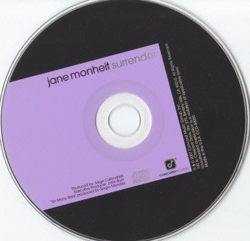 Jane Monheit : Surrender (CD, Album)